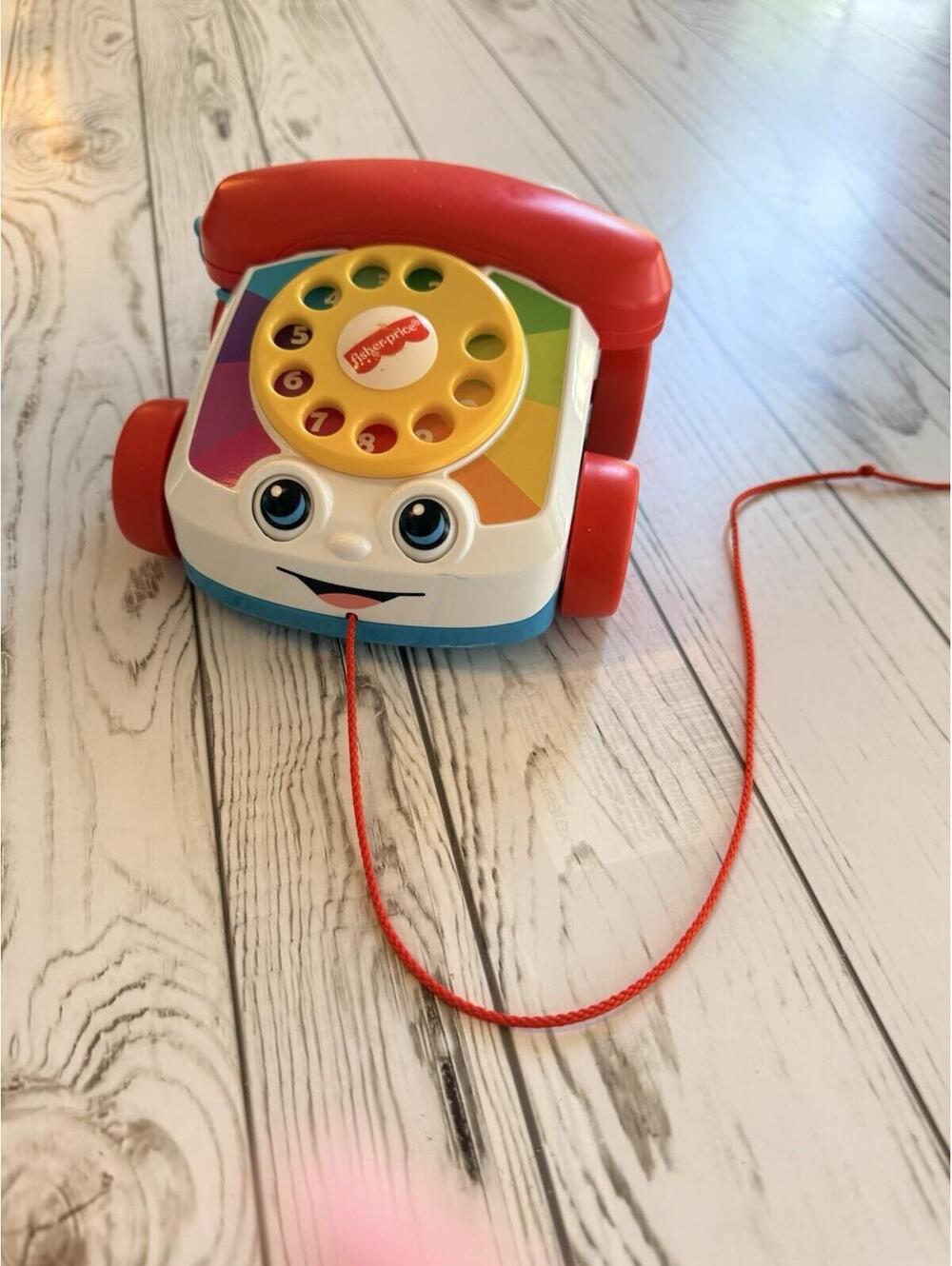 Fisher Price Chatter Telephone Phone Pull Toy 2015 Rotary Dial